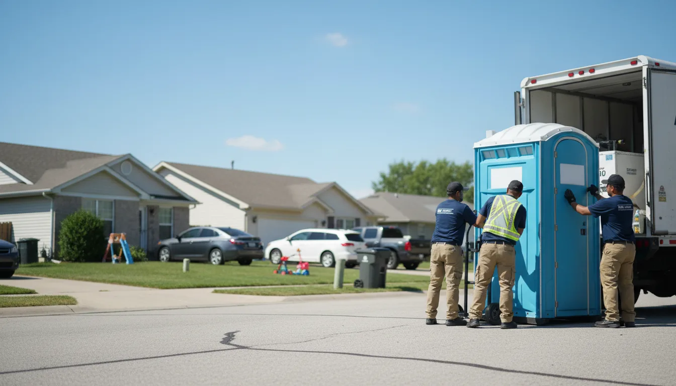 Standard Porta Potty Rentals in Patoka, IL near me